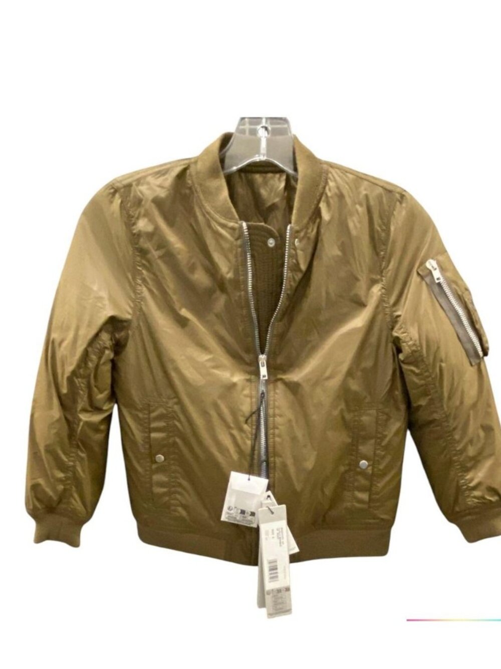 Rick Owens Porterville Flight Youth Bomber Jacket, YOUTH SIZE 6
